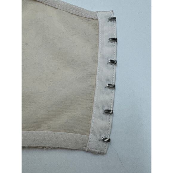 Victoria’s Secret Dream Angels Lace Corset Bralette Bustier Cream 32C - Picture 9 of 13